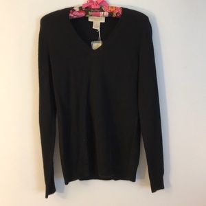 Black Cashmere Sweater